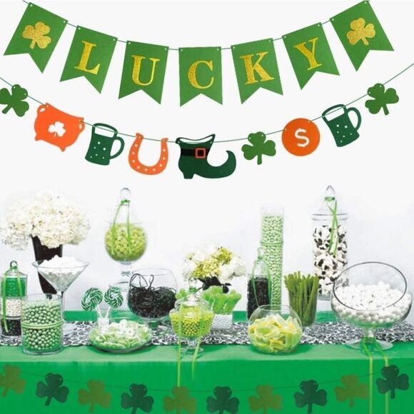 NWT Lucky St Pat's Decorations Kit - Picture 5 of 6